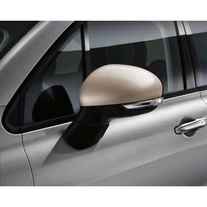 FIAT 500X 2016-Present Beige Side Mirror Covers