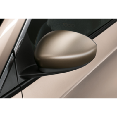 FIAT 500e 2013-Present Brass Mirror Covers