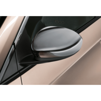 FIAT 500e 2013-Present Chromed Mirror Covers
