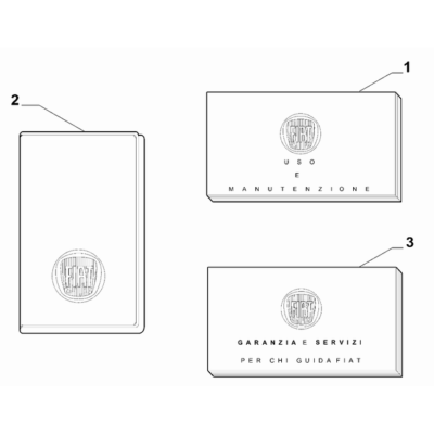 FIAT 500X 2016-Present Board Documentation Book