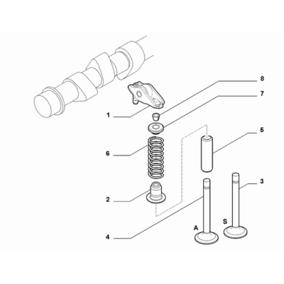 FIAT Ducato 2006-2020 Distribution Exhaust Valve