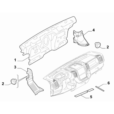 FIAT Ducato 2006-2020 Insulation And Padding Wick