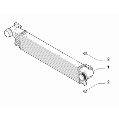 FIAT 500L 2012-2022 Heat Exchanger Pipeline Resilient Bush