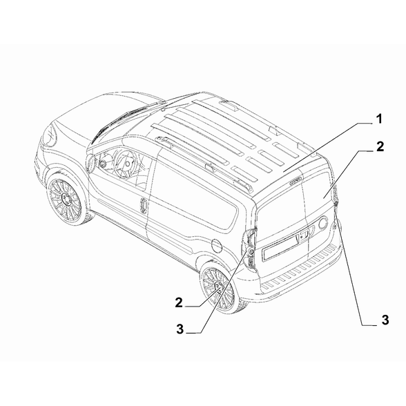 FIAT Doblo 2023-Present Cable Assembly Connectors Connector Kit