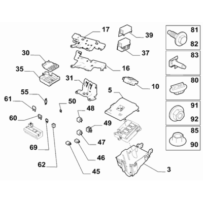 FIAT Doblo 2023-Present Interconnection And Remote Control Switch Relay