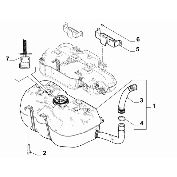 FIAT Ducato 2021-Present Fuel Tank Screw