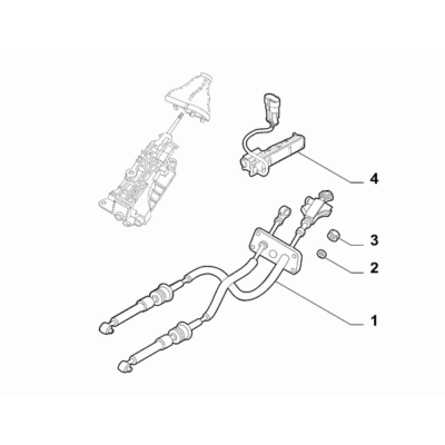 FIAT Ducato 2006-2020 Transmission Outer Controls Plane Washer