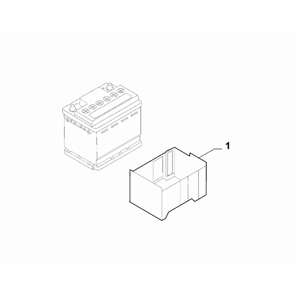 FIAT 500 2016-Present Battery Protection