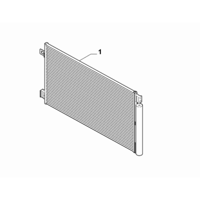 FIAT Abarth 500e 2023-Present Ventilation And Heating Condenser