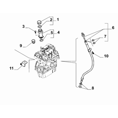 FIAT Ducato 2006-2020 Lubrication System Level Rod