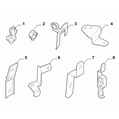 FIAT Fiorino 2007-2021 Power Steering Hydraulic System Bracket