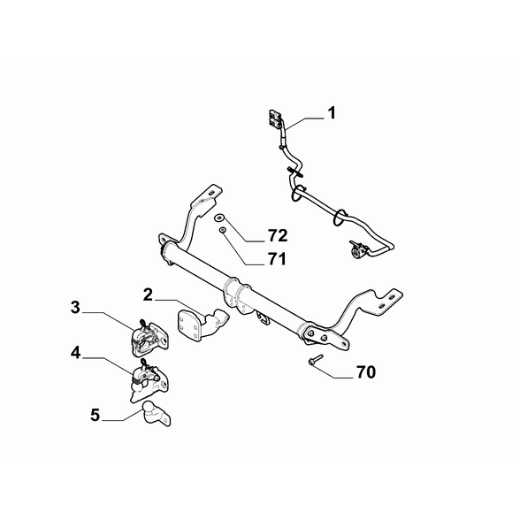 FIAT Doblo 2023-Present External Accessories Pad