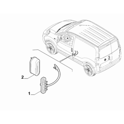 FIAT Fiorino 2022-Present Centralized Grip Control Contact