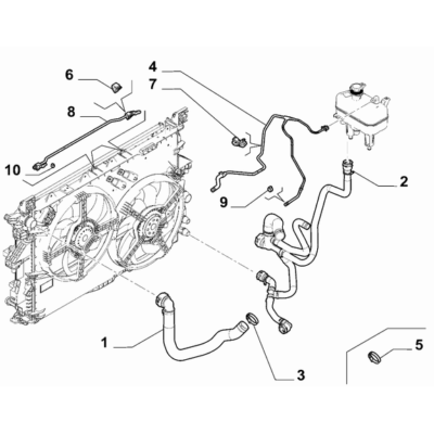 FIAT Ducato 2021-Present Radiator And Leads Clip