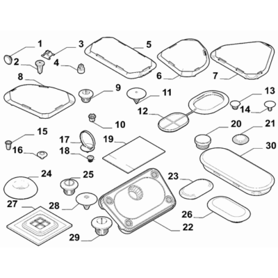 FIAT Ducato 2021-Present Insulation And Padding Button