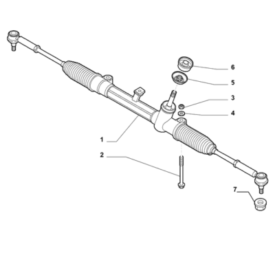 FIAT 500L 2012-2022 Steering Gear Plug