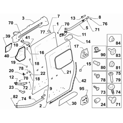 FIAT Doblo 2023-Present Sliding Doors Head Gasket
