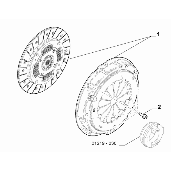 FIAT 500 2016-Present Clutch Group Kit Clutch