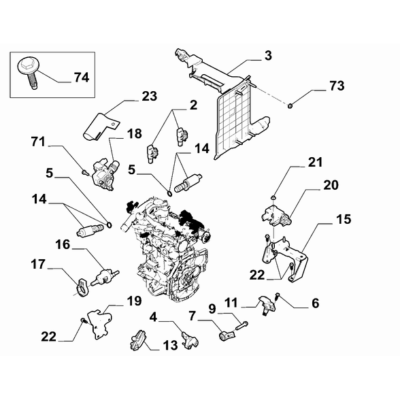 FIAT 600 2023-Present Fuel Injection System Support