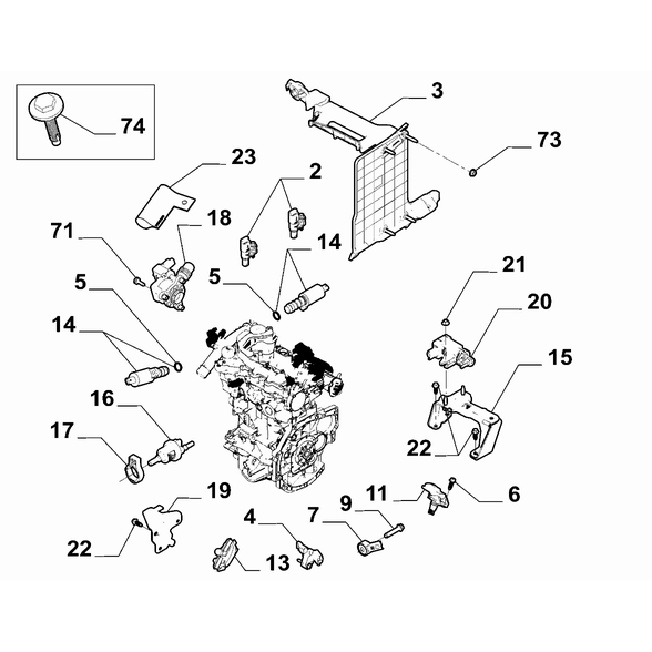 FIAT 600 2023-Present Fuel Injection System Support