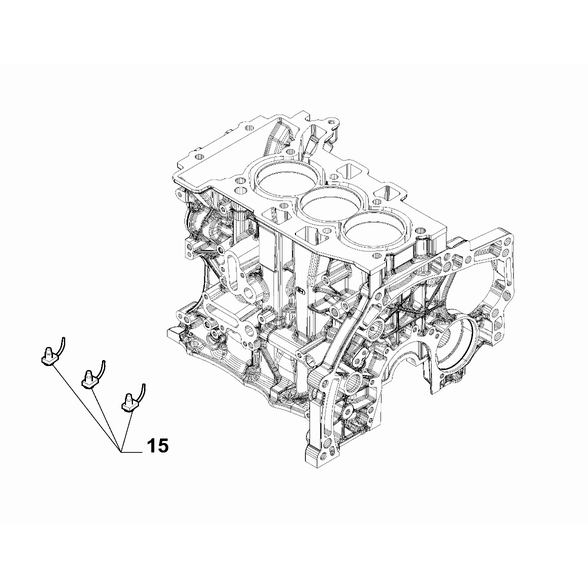 FIAT 600 2023-Present Lubrication System Jet