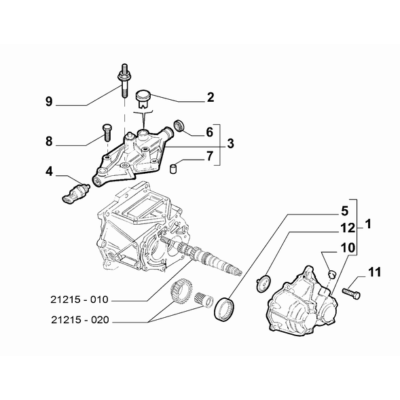 FIAT 500 2016-Present Transmission Case And Covers Bearing