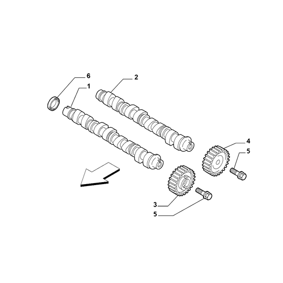 FIAT Ducato 2021-Present Distribution Screw