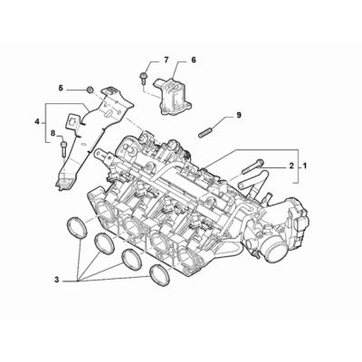 FIAT Abarth Punto Evo 2010-2013 Intake Manifold Bracket