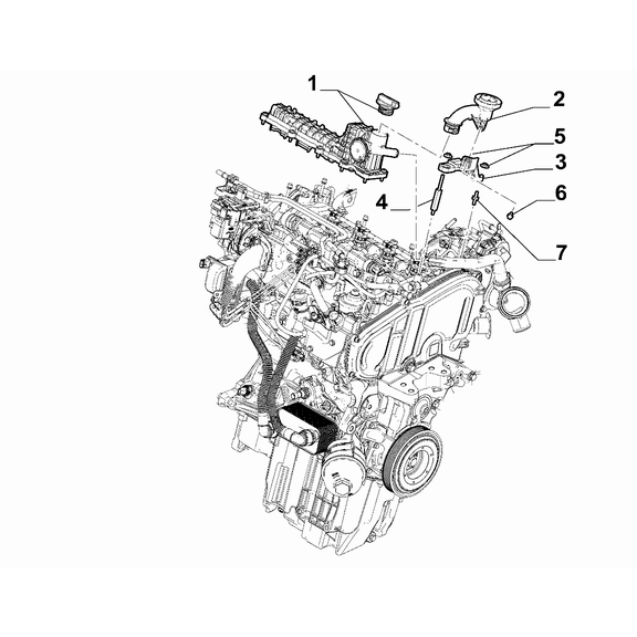 FIAT Ducato 2021-Present Lubrication System Cap