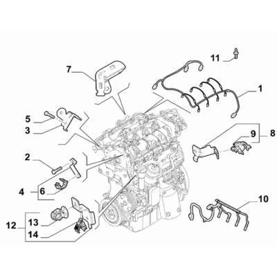FIAT Fiorino 2022-Present Fuel Injection System Pin