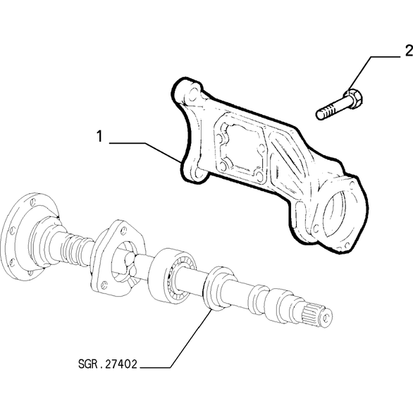 FIAT 600 2023-Present Driveshaft Mounting Screw