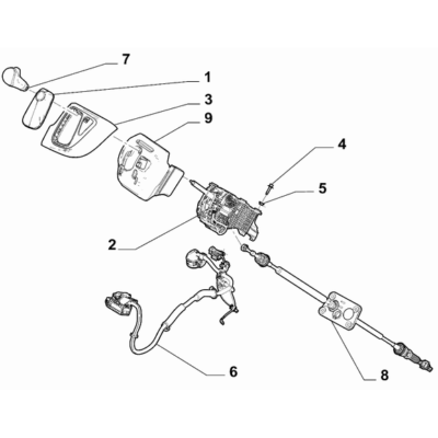 FIAT Ducato 2021-Present Transmission Outer Controls Ornament