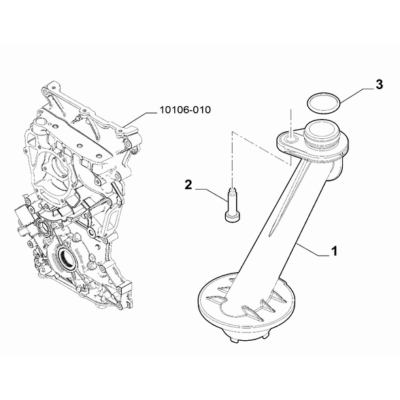 FIAT 500X 2016-Present Lubrication System Seal Gasket