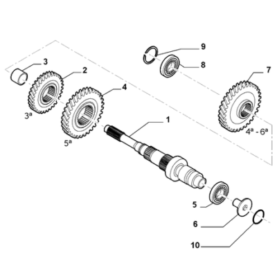 FIAT Abarth Punto Evo 2010-2013 Spur Reduction Gearing Plug