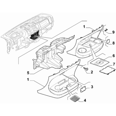 FIAT Ducato 2021-Present Instrument Panel Protection