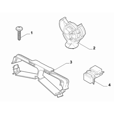 FIAT 500e 2013-Present Cable Set Fixings Screw