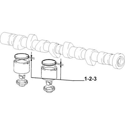 FIAT 500 2007-2016 Distribution Tappet Plate