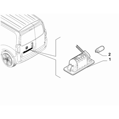 FIAT Fiorino 2022-Present Outer Lighting Bulb
