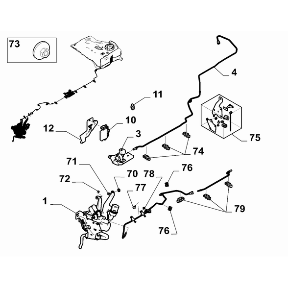 FIAT Doblo 2023-Present Supplementary Heating Clip