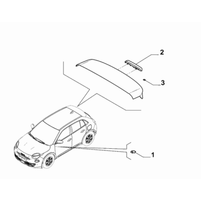 FIAT 600 2023-Present Signalling Devices Tail Lamp