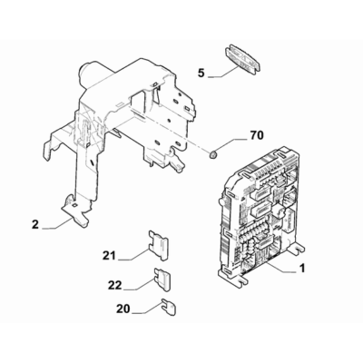 FIAT Doblo 2023-Present Interconnection And Remote Control Switch Fuse