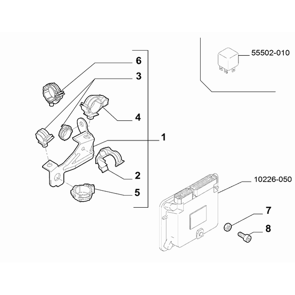 FIAT 500 2016-Present Pre-Filter Screw