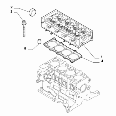 FIAT Abarth 695 2012-Present Crankcase And Cylinder Head Dowel