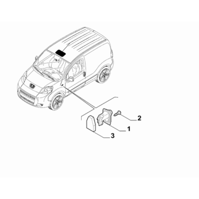 FIAT Fiorino 2007-2021 Inner Lighting Plug