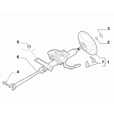 FIAT Doblo 2011-2022 Steering Gear Boot