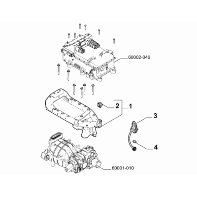 FIAT 500e 2013-Present Power Plant Suspensions Wire