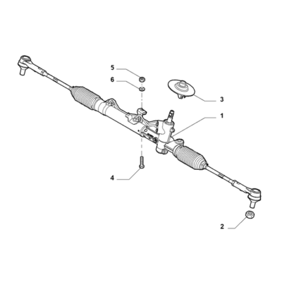 FIAT Fiorino 2022-Present Steering Gear Remanufactured Pwr Steering