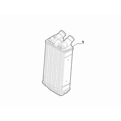 FIAT 600 2023-Present Heat Exchanger Pipeline Heat Exchanger