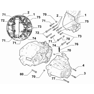 FIAT Doblo 2023-Present Transmission Case And Covers Screw