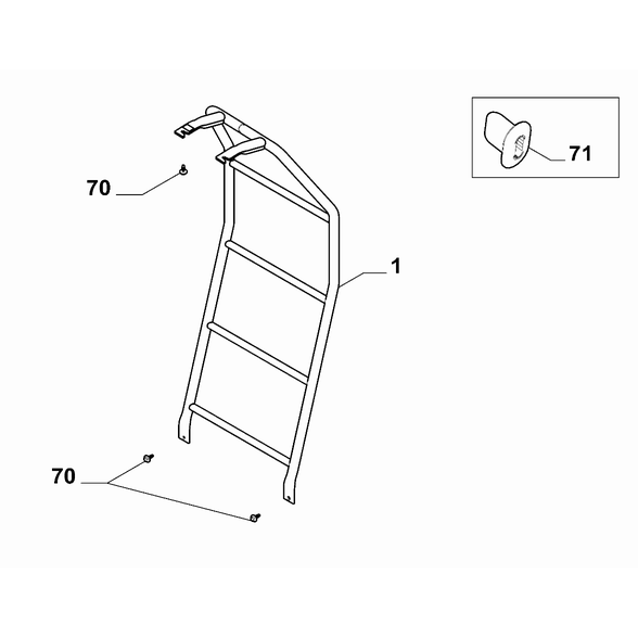FIAT Doblo 2023-Present Partition Panel Clip